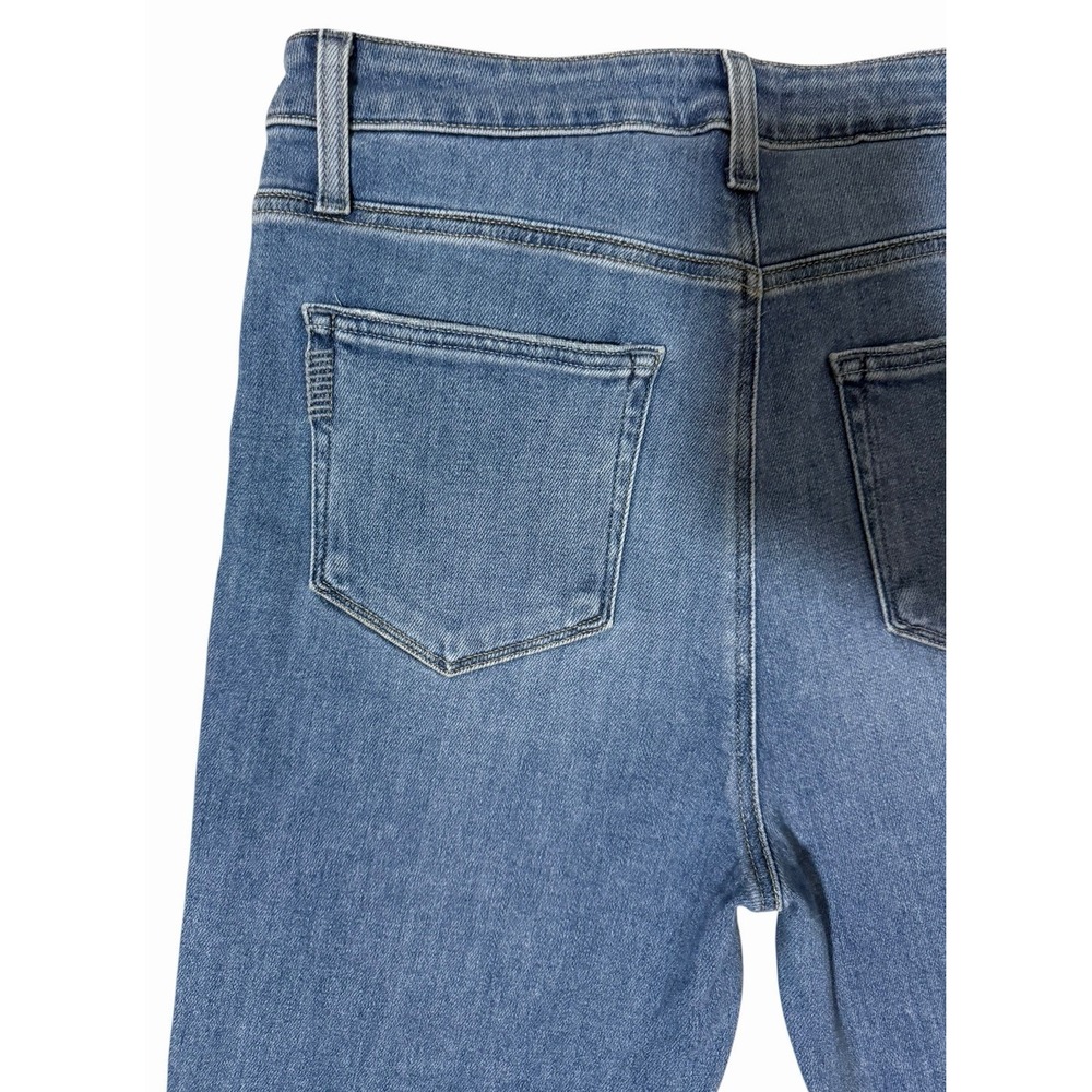 Maeve Anthropologie Junie Wide Leg High Rise Sailor Utility Trouser Jean Size 30 - Picture 12 of 15